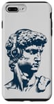 Coque pour iPhone 7 Plus/8 Plus Le David de Michel-Ange porte des écouteurs