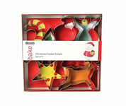 Dexam Swift Set of 7 Christmas Cookie Cutters