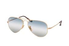 Ray-Ban Aviator RB 3689 001/GF L, AVIATOR Sunglasses, UNISEX, available with prescription