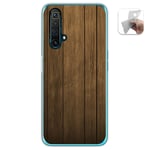 Housse En Gel TPU Pour Realme X3 SUPERZOOM / X50 5G Design Bois Dessins