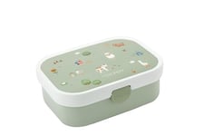 Mepal Lunch Box Enfant Little Dutch - Boîte à Gouter Enfant - Lunch Box Compartimentée Enfant - Fermeture à Clip - Sans BPA et Compatible au Lave-Vaisselle - 750 ml - Little Farm