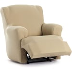 ECOMMERC3 Housse de Fauteuil Pieds Ensemble de Relaxation bi-élastique en Une Seule pièce - Housse de canapé Pieds Ensemble de Relaxation Couleur Beige Ajustement mousses de Fixation