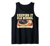 Funny Vinyl Record Art Vinyl Records Lover Album Men Women Tank Top