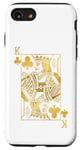 Coque pour iPhone SE (2020) / 7 / 8 Lucky Poker Cards Knight King of Clubs Game Casino