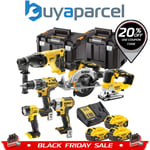 Dewalt DCK669P3T 18v XR 6 Piece Kit + 3 x 5.0Ah Li-Ion Batts, Charger + 2X TSTAK