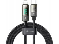 Mcdodo Ca-3600 Usb-C To Lightning Cable, Auto Power Off, 36W, 1.2M (Black)