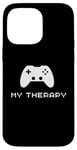 Coque pour iPhone 14 Pro Max My Therapy Manette de jeu vidéo