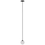 Lampe à suspension Lampe à suspension Lampe à suspension Lampe boule métal noir blanc mat LED