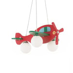 Ideal Lux AVION_SP3_ROSSO lampada a sospensione