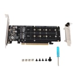 PCIE X16 - M.2 M KEY -laajennuskortti NVMEx4 SSD 2U -palvelimen RAID-ryhmän laajennuskortti LED-ilmaisimella