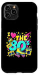 Coque pour iPhone 11 Pro Chemise « I Love The 80s » pour homme et femme, costume de fête vintage des années 80