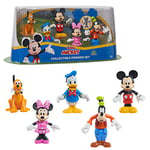 Disney Mickey, Coffret 5 Figurines 7,5 cm Articulées, 5 Personnages à Collectionner, Jouet pour Enfants dès 3 Ans, GIOCHI PREZIOSI, MCC08