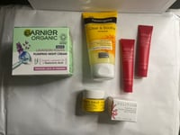 6 Pcs Face Cream Moisturiser Bundle Garnier  Neutrogena Jurlique Glow to a Tea..