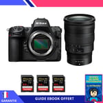 Nikon Z8 + Z 24-70mm f/2.8 S + 3 SanDisk 64GB Extreme PRO UHS-II SDXC 300 MB/s + Ebook 'Devenez Un Super Photographe' - Hybride Nikon