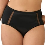 NATURANA Truser Curve Hugger High Waist Brief Svart polyamid 44 Dame