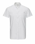 Jack & Jones Noel Short Sleeve Casual Shirt White Small TD191 MM 02