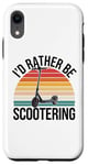 iPhone XR Scooter Electric Retro Vintage Street Stunt E-Scooter Tricks Case