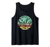 Hello 60 Sixty Birthday Gift For Her , 60th Birthday Queen Tank Top