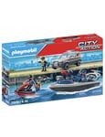Playmobil City Action 71570 - Police & Robber Water Chase Play Set Brand New