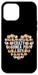 iPhone 12 Pro Max Guinea Pig Heart Crazy Guinea Pig Lady Case