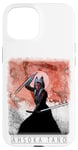 Coque pour iPhone 15 Star Wars The Mandalorian Ahsoka Tano Painted Portrait