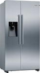 Fridge Freezer BOSCH Series 6 KAD93AIERG American-Style - Brushed Steel