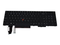 Primax - Ersättningstangentbord För Bärbar Dator - Med Trackpoint - Bakgrundsbelyst - Qwerty - Amerikansk - Svart - Fru - För Thinkpad E580  E590  L580  L590  P52  P53  P53s  P72  P73  T590