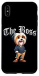 Coque pour iPhone XS Max The Boss Veste pour chien Terrier tibétain