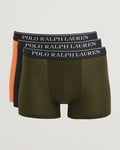 Polo Ralph Lauren 3-Pack Trunk Black/Orange/Green