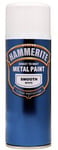 Direct To Rust Metal Paint - Smooth White - 400ml 5084782 HAMMERITE