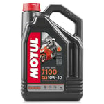 Motorolja för motorcyklar Motul 7100 10W40 4 L