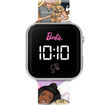 Barbie Kids Girls LED Digital Watch with Silicone Strap