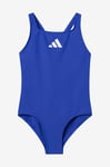 adidas Sport Performance - Baddräkt Solid Small Logo Swimsuit - Blå