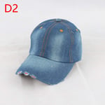 Fashionable hat Spring Summer Baseball Cap Mens Hats And Caps Plain Denim Caps Fitted Baseball Hats For Women