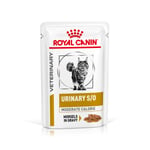 Royal Canin Veterinary Feline Urinary S/O Moderate Calorie i sås 48 x 85 g (bitar i sås)