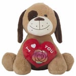 Bamse Amour Hjerte Hund 32 cm