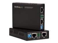 StarTech.com Kit prolongateur Ethernet VDSL2 sur câble à une paire - Ethernet extender 10/100 Mb/s - Extendeur Ethernet - 1 km - Modem courte distance - 100Mb LAN, Ethernet over VDSL - 10Base-T...