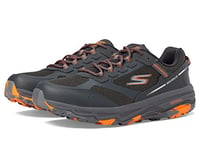 Skechers Homme GOrun Altitude – Chaussures de randonnée avec Mousse refroidie à l'air Basket, Gris/Orange, 41.5 EU X-Large