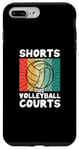 Coque pour iPhone 7 Plus/8 Plus Short et volley-ball Courts Beach Vball Outdoor Player Fan
