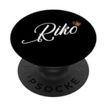 Riko Custom Name for Kids Toddlers Women - Riko Name PopSockets PopGrip Adhésif