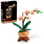 LEGO® Botanicals Mini Orchid Plant Gift, Home Decor Building Kit for Adults 10343