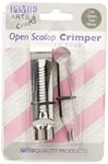 PME Open Scallop Serrated Crimpers, Large and Small Sizes, Set of 2, Silver, 8.5 x 2 x 1.5 cm