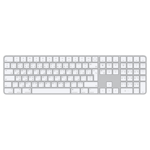 Apple Magic Keyboard med Touch ID och numerisk del för Mac-modeller med Apple Silicon – arabiskt – vita tangenter