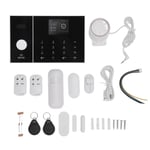 Home Wireless Alarm Security System WiFi GSM 2G 2.4in TFT Screen Remote Control