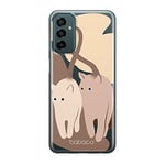 Babaco ERT GROUP mobile phone case for Samsung A13 4G original and officially Licensed pattern Cats 002 optimally adapted to the shape of the mobile phone, partially transparent