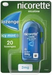 Nicorette Cools Icy Mint 2mg Nicotine Lozenges x20 | Fights Smoking Urges