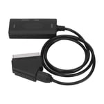 AV Adapter PAL Stable Universal SCART Converter Cable Stereo For For PS3