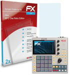 atFoliX 2x Screen Protector for Akai MPC One Retro Edition clear