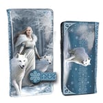 Nemesis Now Winter Guardians Anne Stokes Sac à Main en Relief Bleu PU 18,5 cm