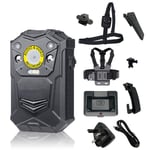 Personal Body Cam Camera 32GB Bailiff Protection Security SIA Klickfast Bundle